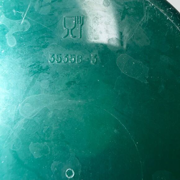 Tupperware Impressions Mini Small Rocking lid Pitcher 3535A. 500 ml Dark Green - Picture 5 of 10